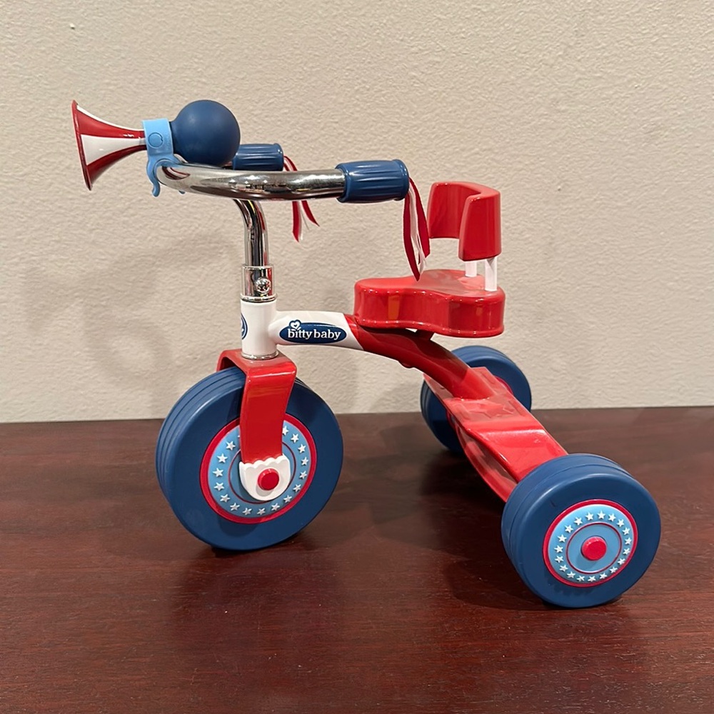 Vintage American Girl Bitty Baby Tricycle